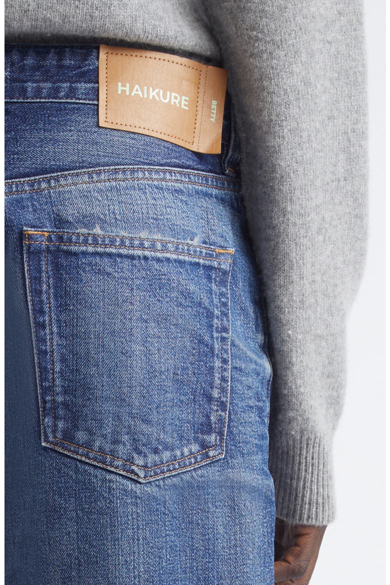 Betty Ankle Straight Leg Jeans, Alternate, color, NORM CORE