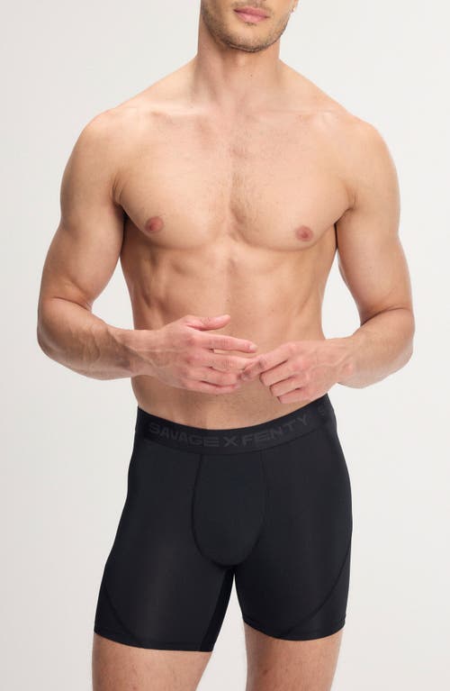 Savage X Fenty Shadow Fit 3-pack Boxer Briefs In Black