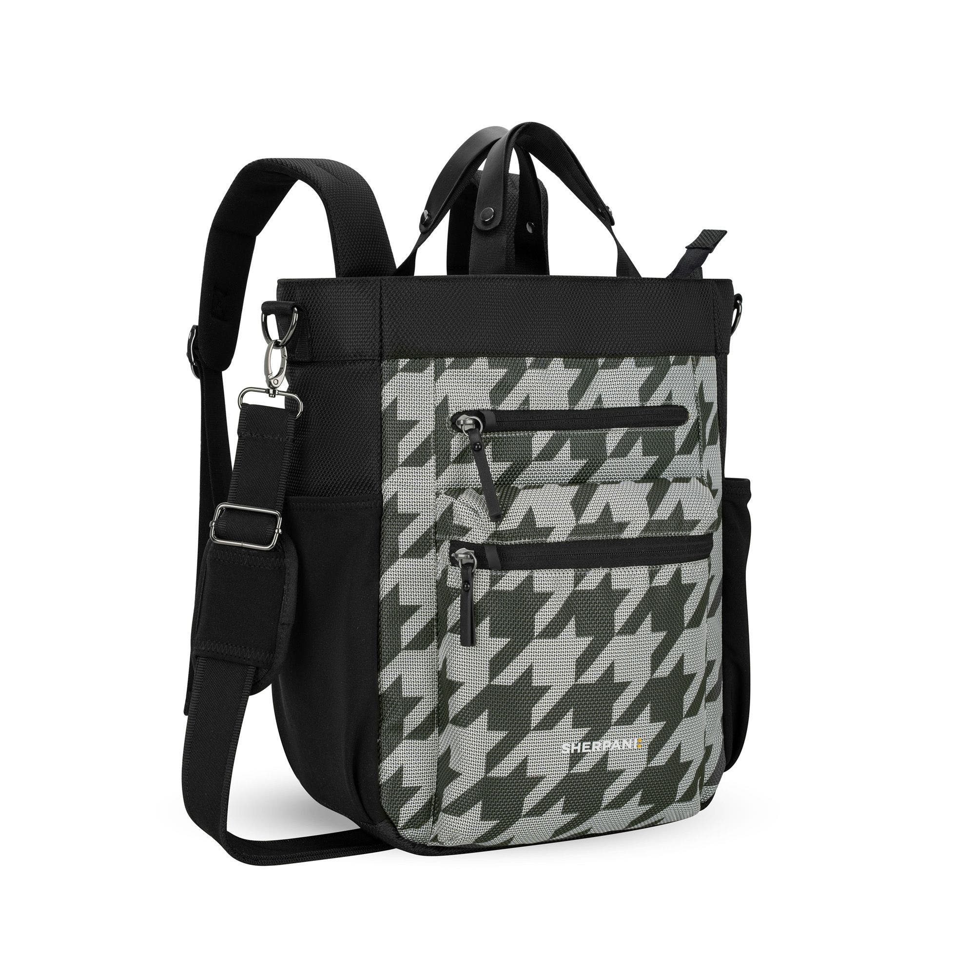 Sherpani Soleil Anti Theft Convertible Purse W/ RFID Protection, Alternate, color, Houndstooth