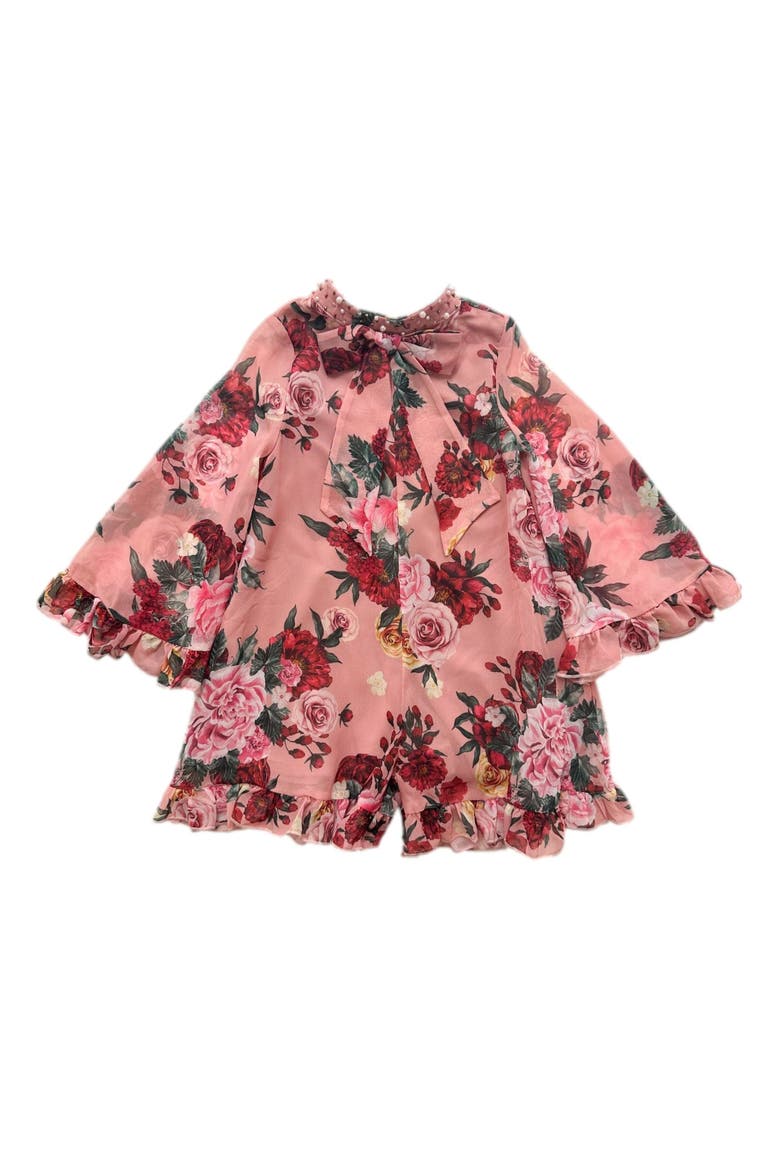 Flora Flower Print Jumpsuit, Alternate, color, Pink Floral