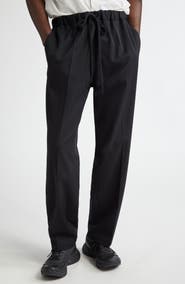MM6 Maison Margiela Twill Drawstring Pants