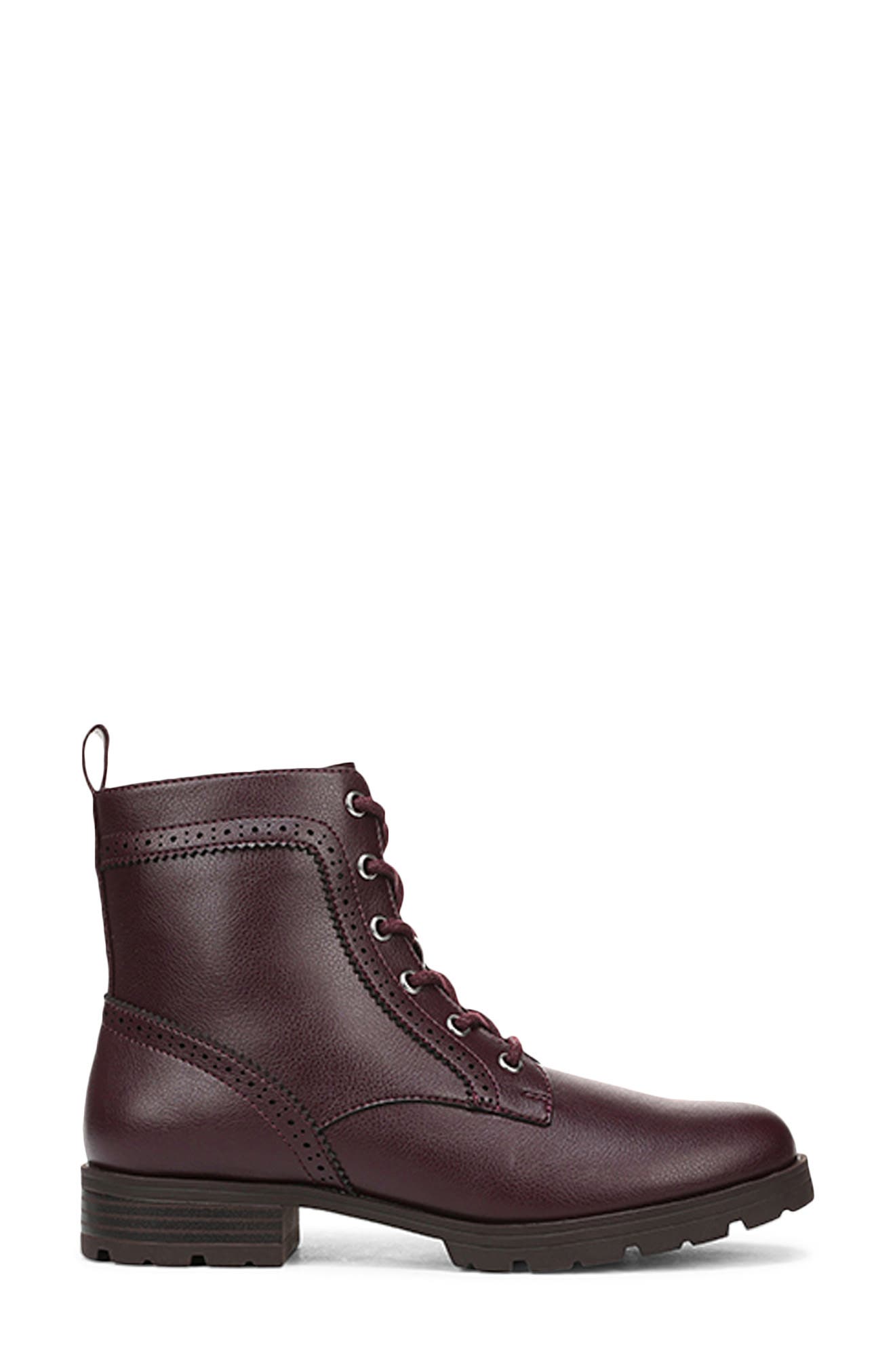 Lena Combat Boot, Alternate, color, CHOC PLUM