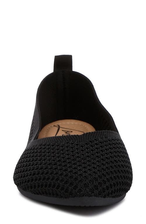 London Rag Selaris Flat In Black