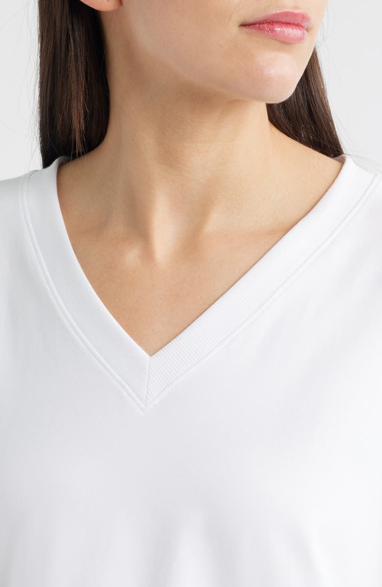 Eileen Fisher V-Neck T-Shirt, Alternate, color, 