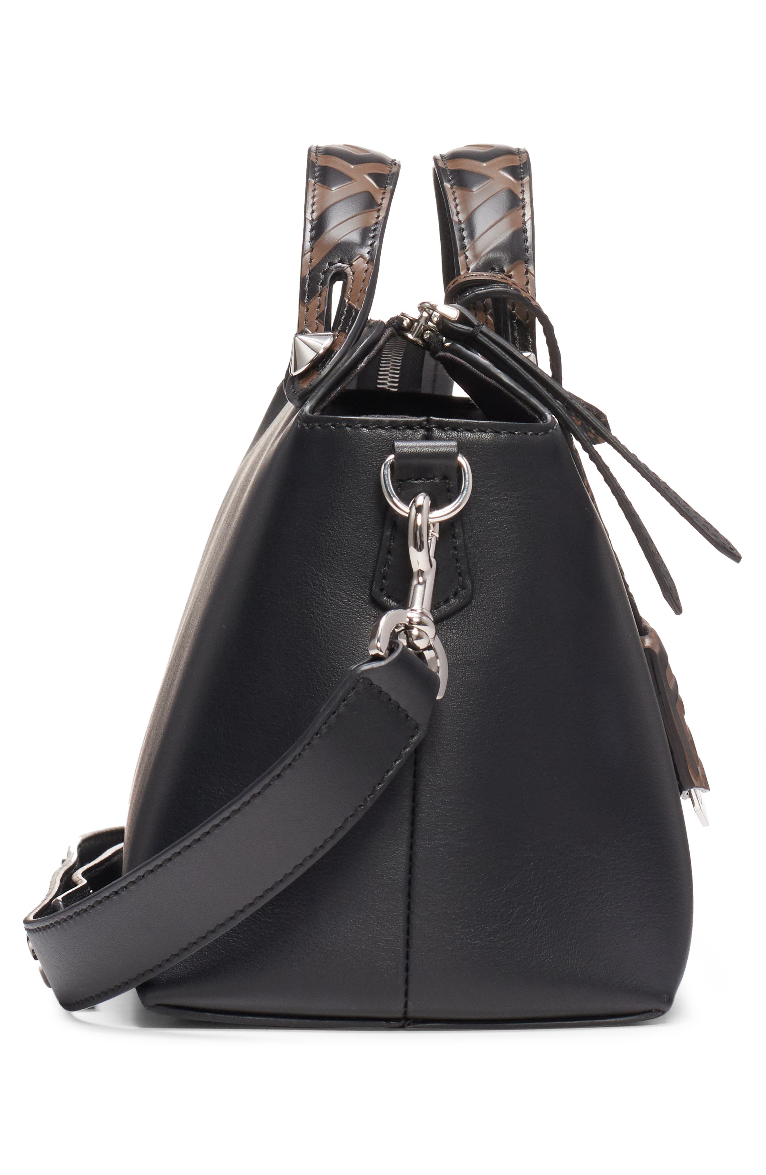 Fendi Medium By the Way Leather Shoulder Bag, Alternate, color, 