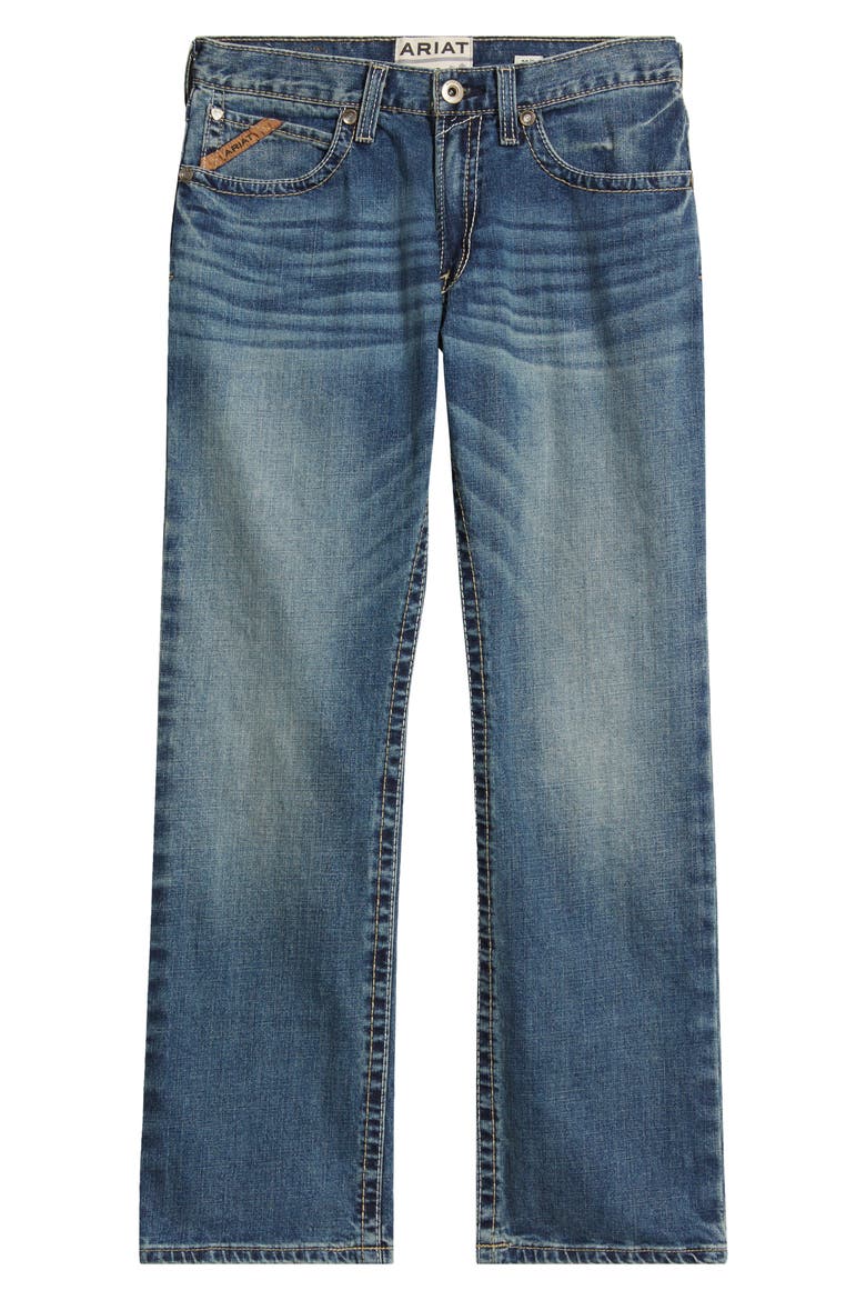 M4 Stretch Shoreway Straight Jeans, Alternate, color, DAKOTA