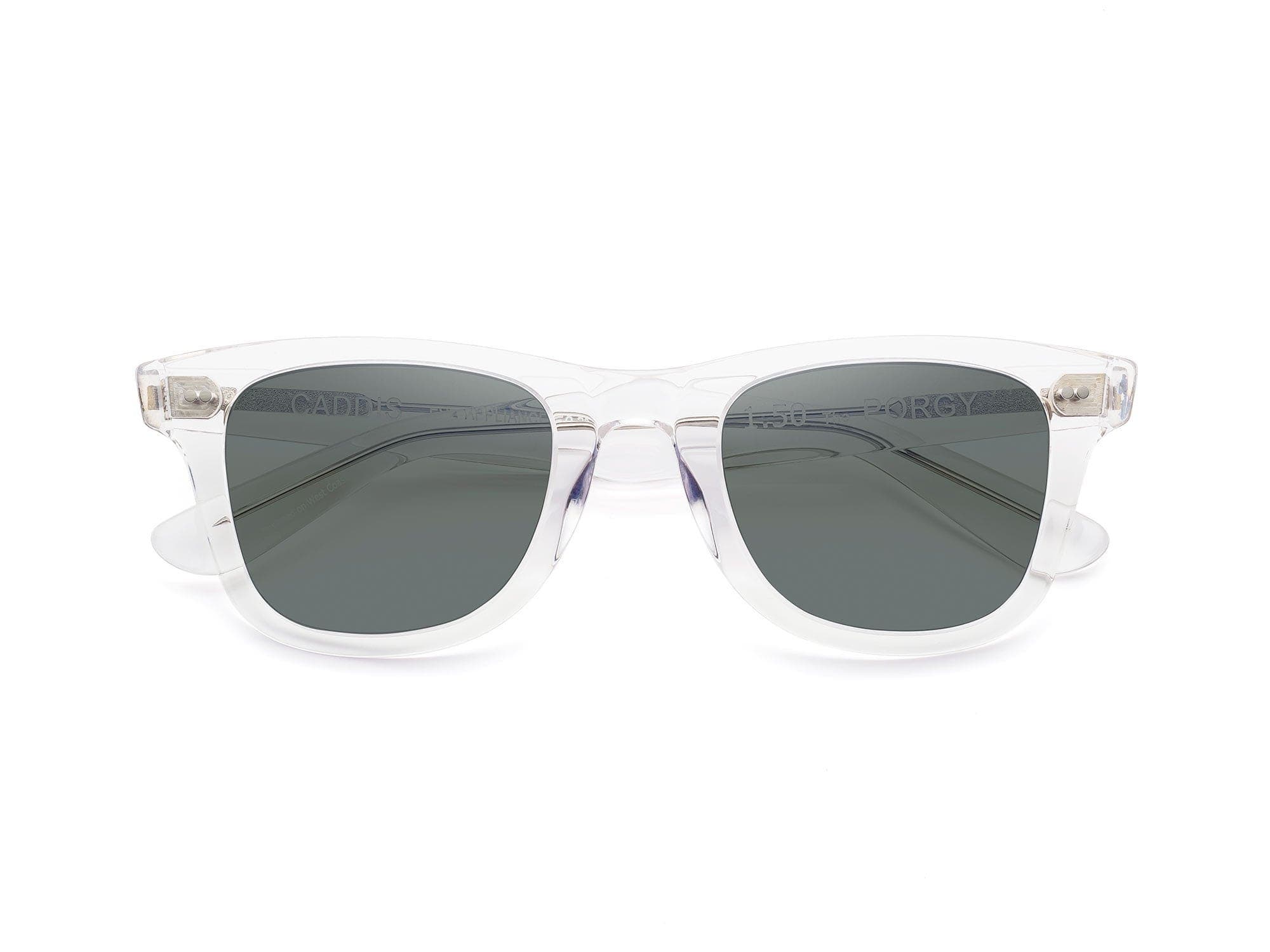 Caddis Porgy Backstage | Polarized Sunglasses in Gloss Vodka - Polarized Gray 