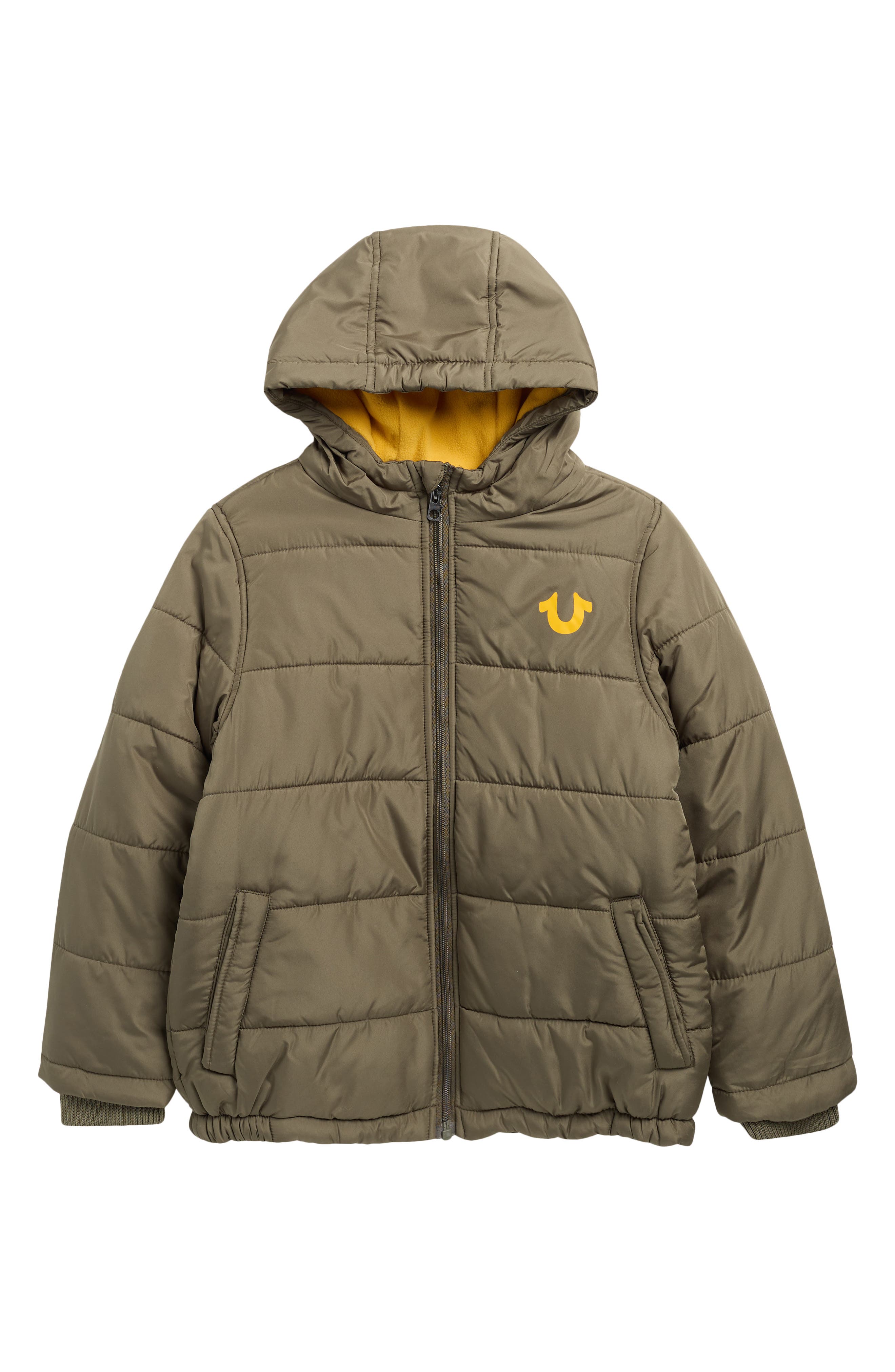 True Religion Kids' Fleece Puffer Jacket