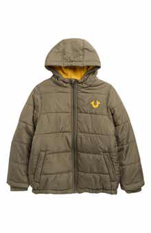 True Religion Kids' Fleece Puffer Jacket