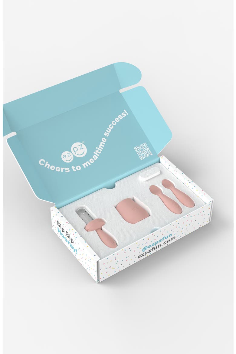 Kit 2 - Learn to Eat & Drink Tools, Alternate, color, BLUSH