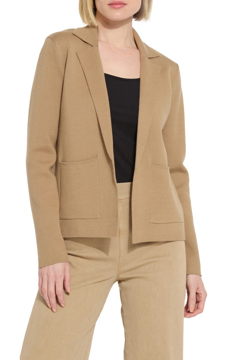Lysse Goldie Knit Blazer, Main, color, 