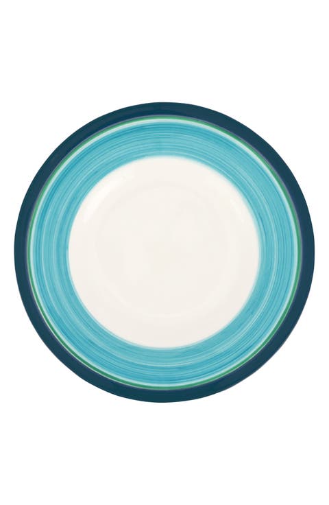 Lisbon Stripe Salad Plate