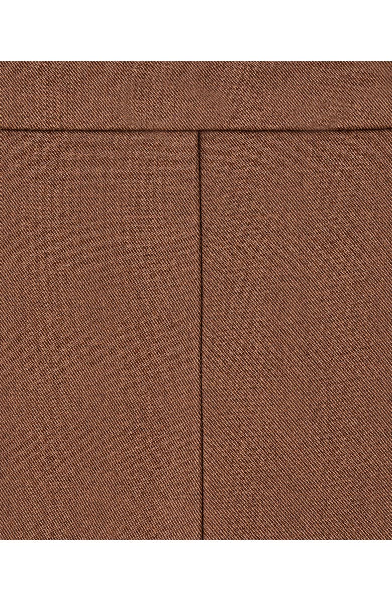 MANGO Milano Wide Leg Pants, Alternate, color, Caramel