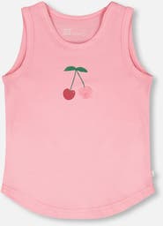 Deux par Deux Organic Cotton Jersey Sleeveless Tank Top