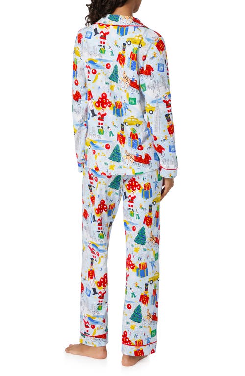 Bedhead Pajamas Print Stretch Organic Cotton Pajamas In Multi
