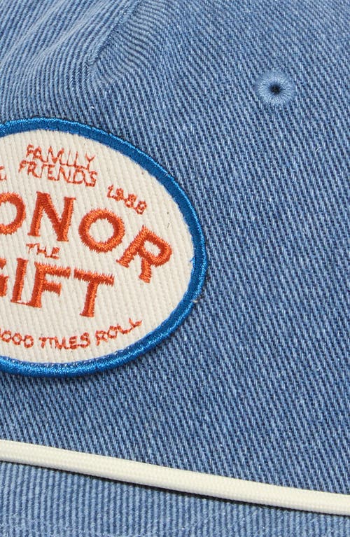 Honor The Gift Est 1988 Patch Snapback Baseball Cap In Blue