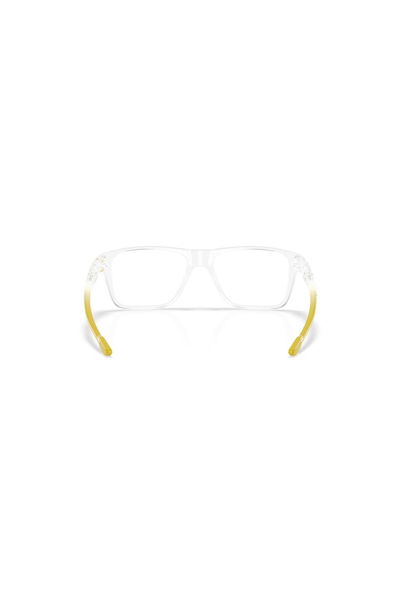 48mm Rectangle optical glasses, Alternate, color, Transparent
