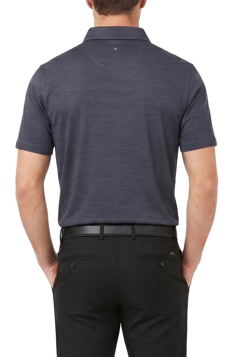 Colorblock Geo Performance Polo, Alternate, color, DENIM