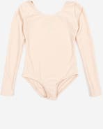 Leveret Girls Long Sleeve Leotard