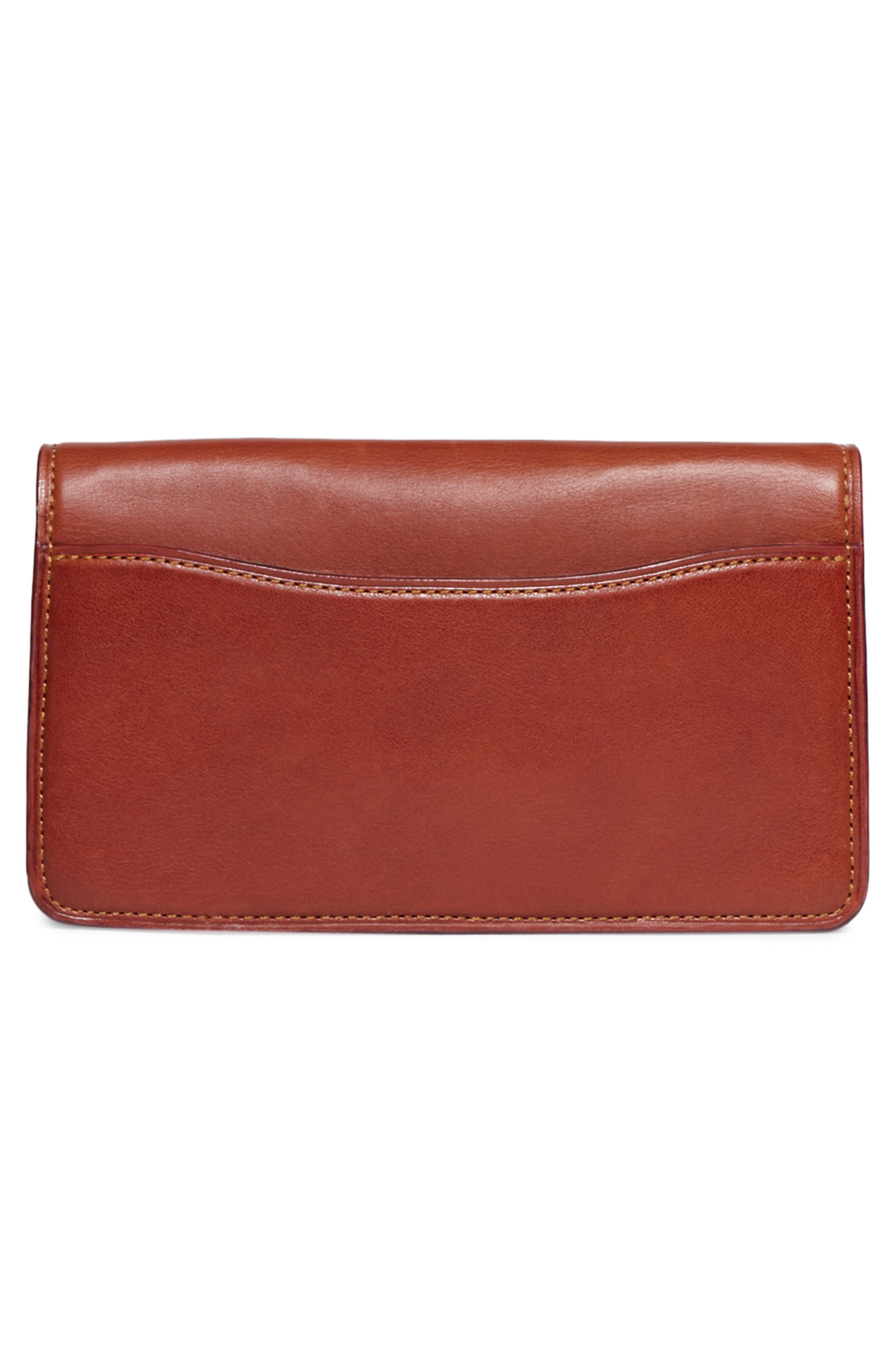 COACH Tabby Signature Coated Canvas & Leather Wristlet, Alternate, color, 