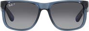Ray-Ban Justin 51mm Polarized Square Sunglasses