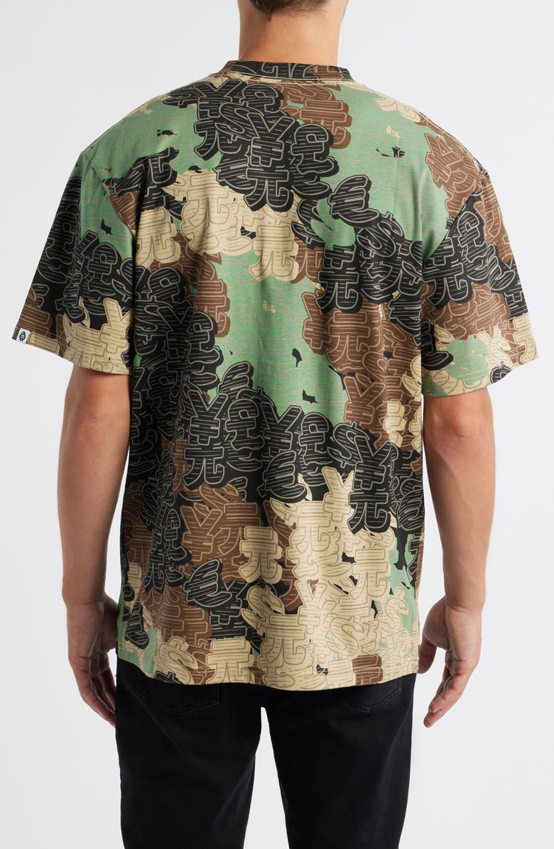 ICECREAM Count 'Em Oversize Graphic T-Shirt, Alternate, color, Camo