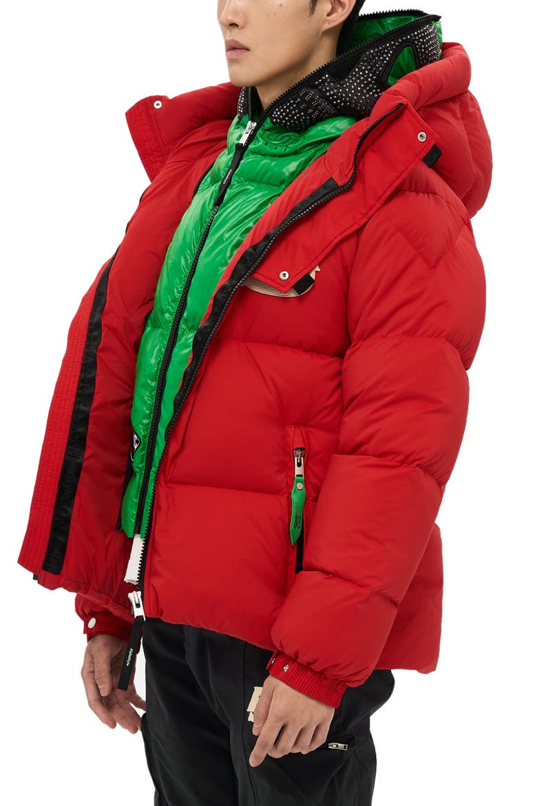 Kudu Puffer [Alpha Never Broke Darkshine Edition], Alternate, color, RED