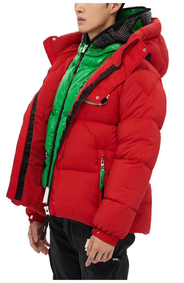 AlphaStyle Kudu Puffer [Alpha Never Broke Darkshine Edition], Alternate, color, Red