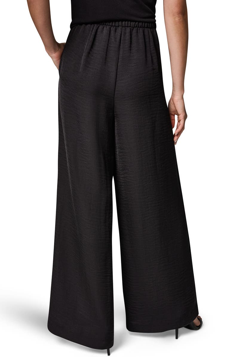 Donna Karan New York Pleat Front Wide Leg Pants, Alternate, color, 