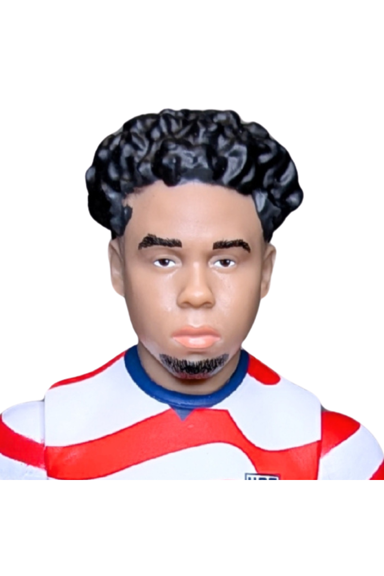 Sockers 2026 USMNT Weston McKennie Home Jersey 8" Soccer Action Figure, Alternate, color, Red