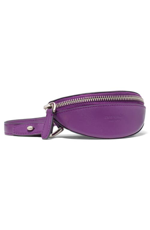 Kate Spade New York Duo Pebble Leather Crossbody Bag In Purple