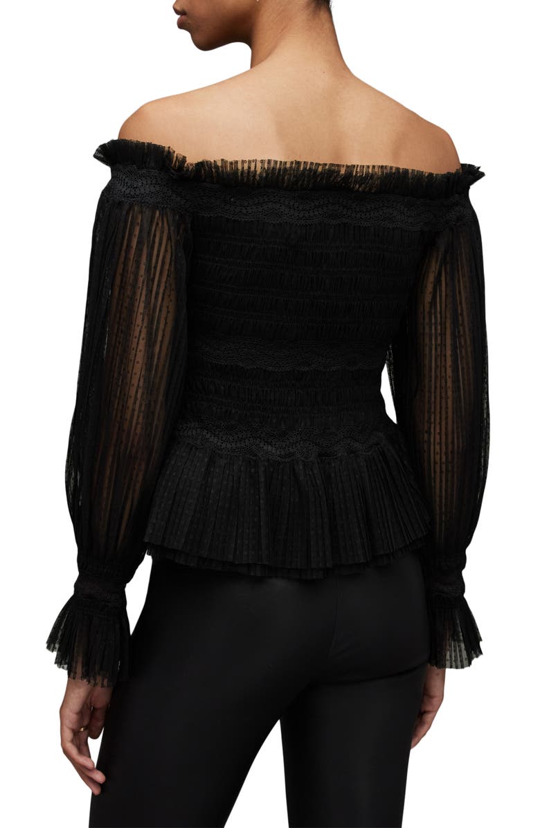 AllSaints Layla Top, Alternate, color, 