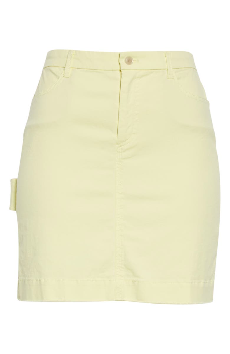 ATM Anthony Thomas Melillo Stretch Cotton Miniskirt, Alternate, color,