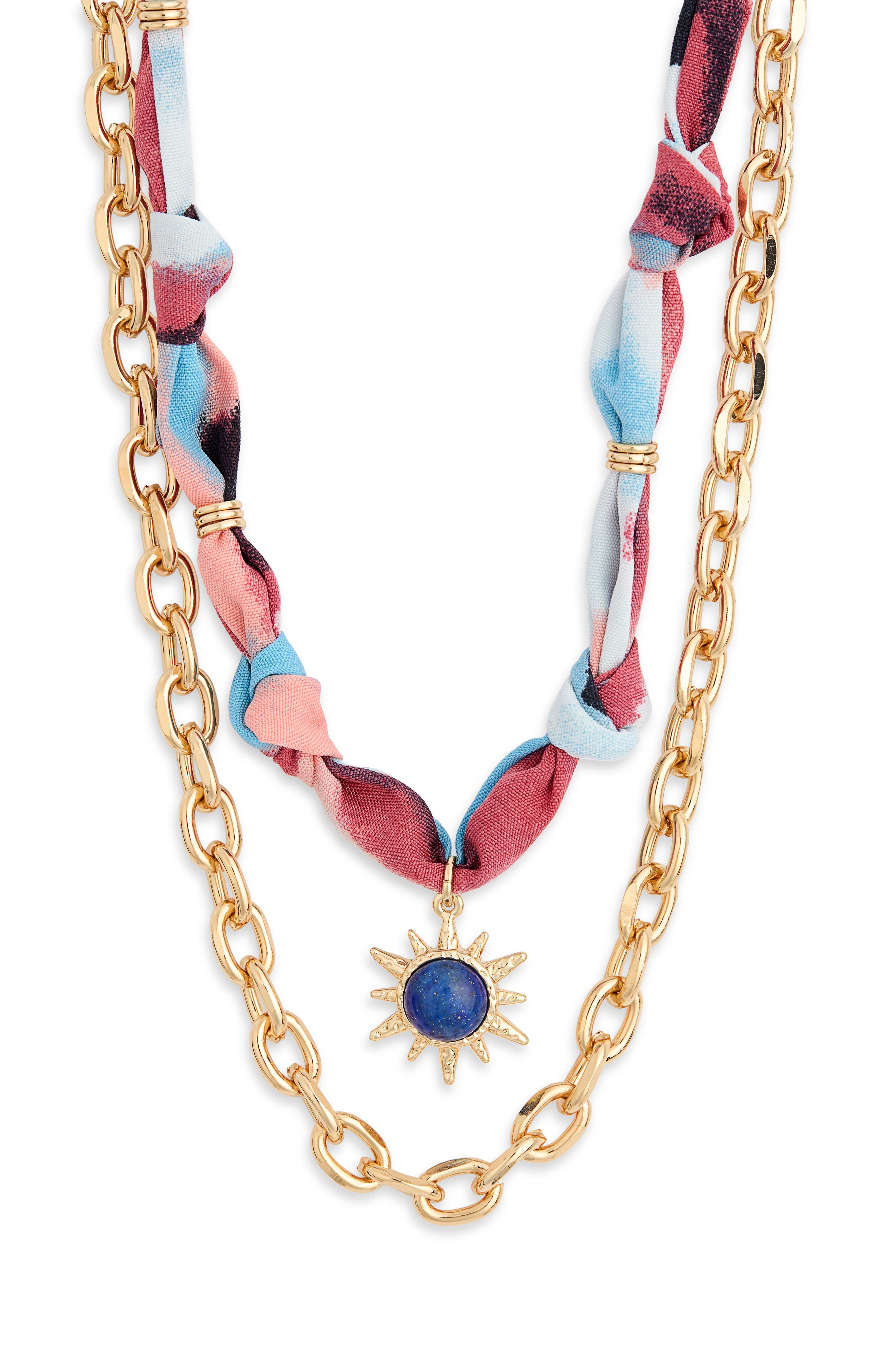 BLUE MULTI- GOLD