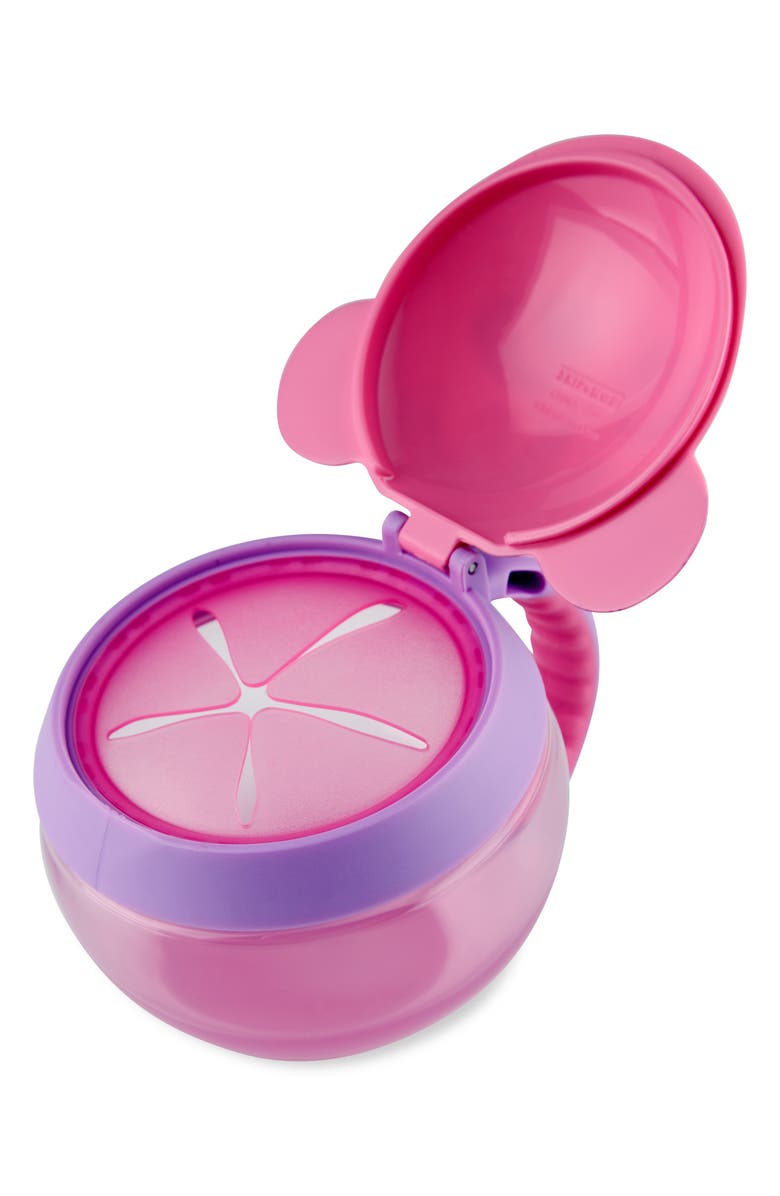 Skip Hop x Sesame Street Abby Cadabby Snack Cup, Alternate, color, Pink