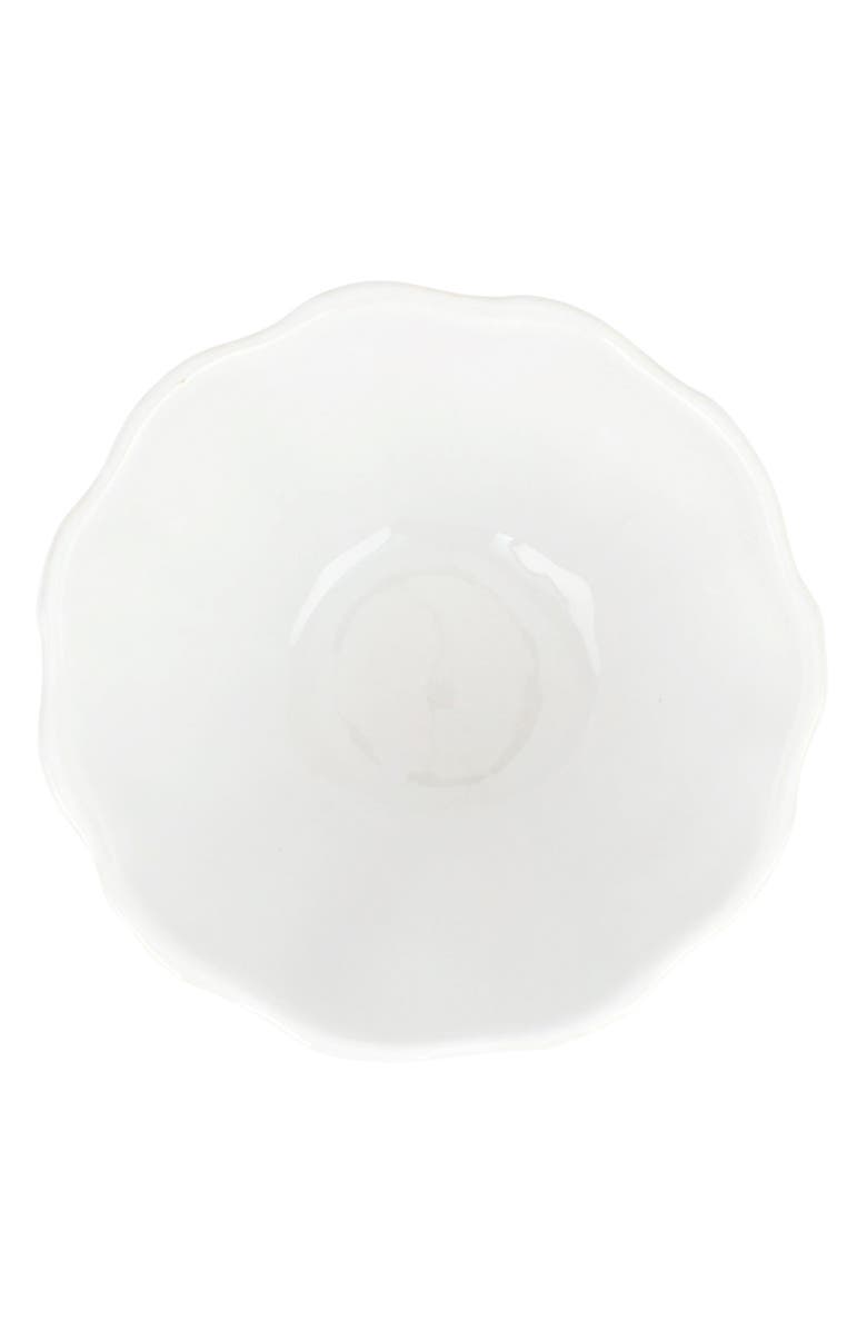 VIETRI Bari Condiment Bowl, Alternate, color, White