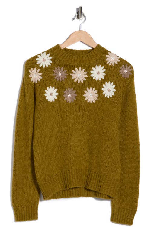 Dr2 By Daniel Rainn Embroidered Sweater In Multi