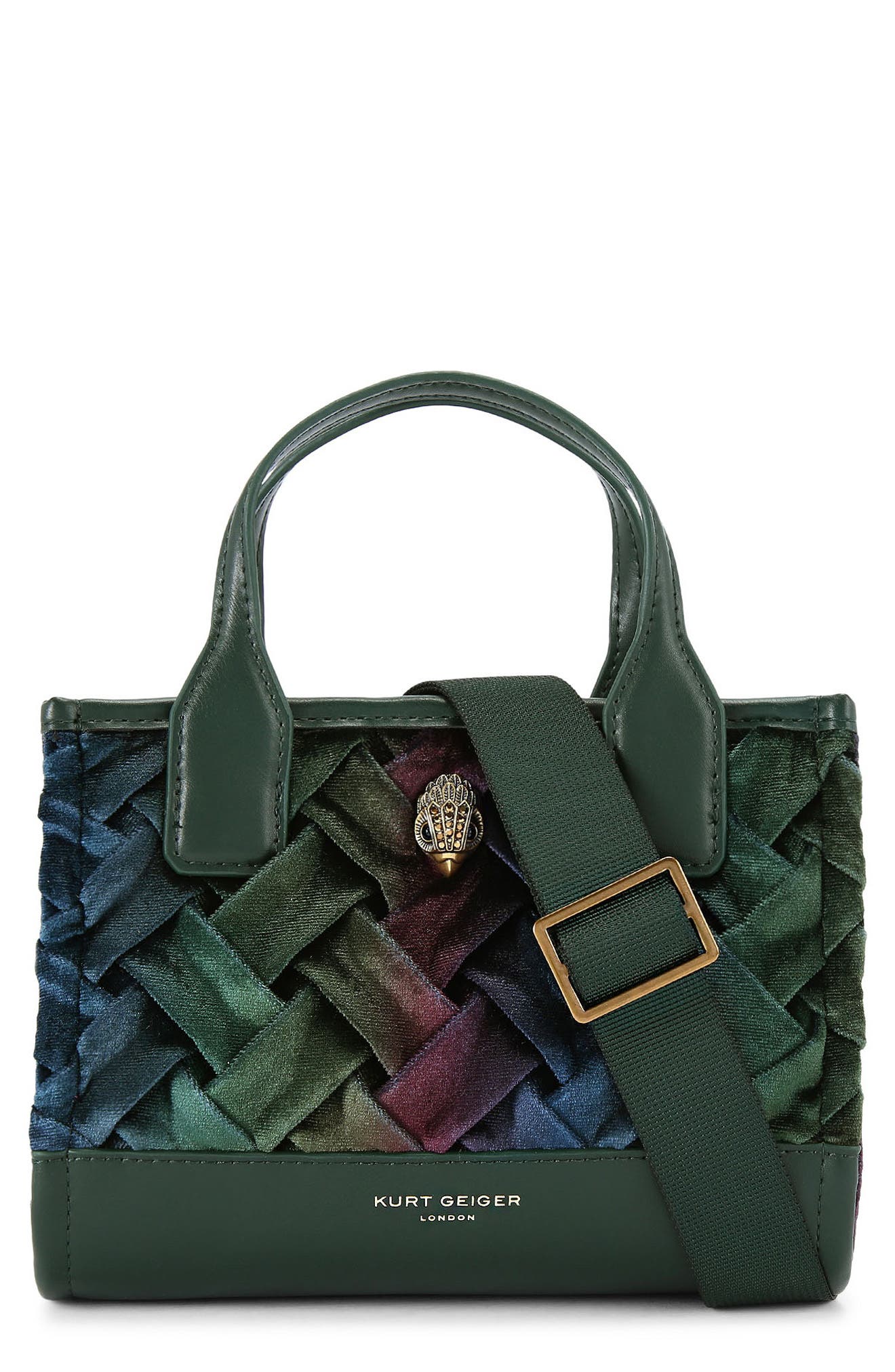 Kurt Geiger London Extra Small Recycled Shopper Bag, Main, color, 