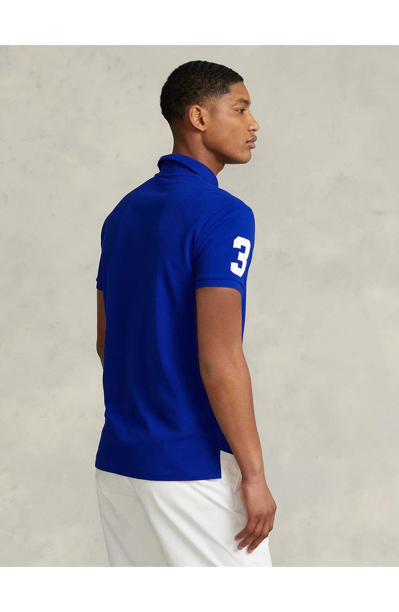 Polo Ralph Lauren Triple Pony Embroidered Piqué Polo, Alternate, color,