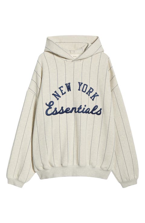 x MLB Mets Sport Cotton Blend Graphic Hoodie