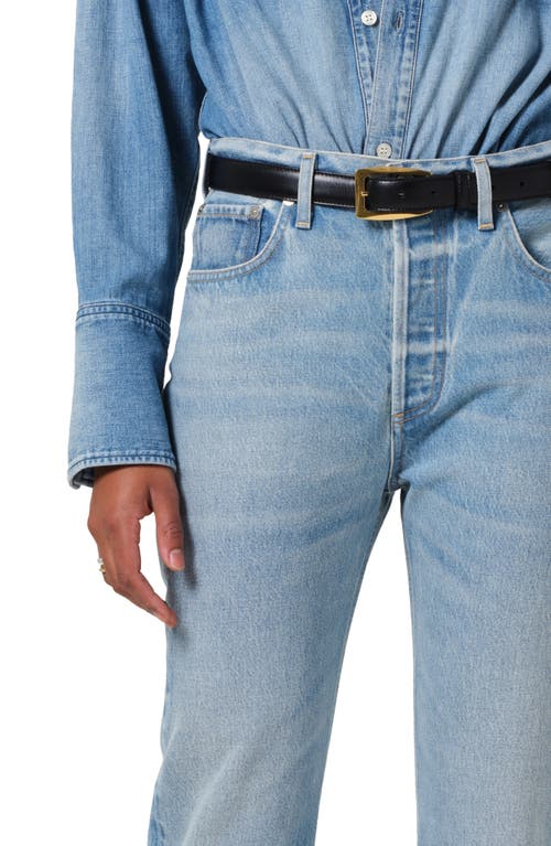 Citizens Of Humanity Blaine High Waist Ankle Straight Leg Jeans In Gemini
