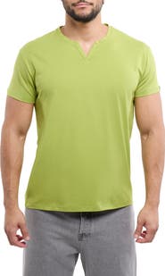 XRAY Split Neck T-Shirt