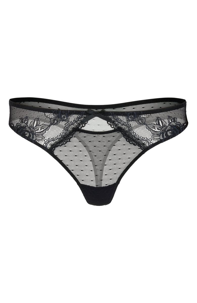 Adore Me Cordelia Thong Panties, Alternate, color, 