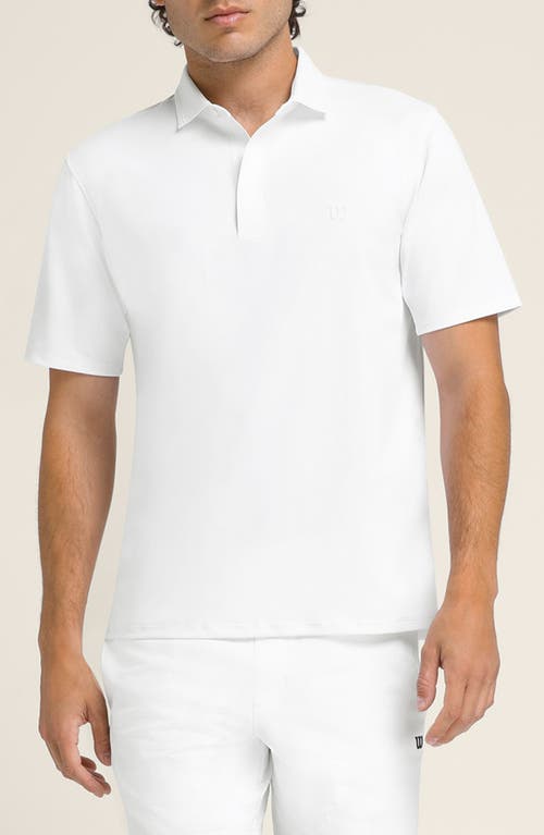 Wilson League Polo In White