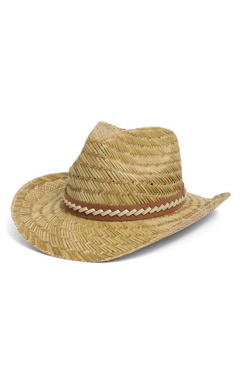 Rush Braided Straw Cowboy Hat
