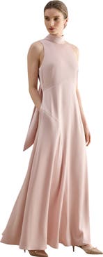 HOBBS LONDON Marilyn Satin Maxi Dress