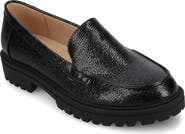 Journee Collection Ericka Lug Sole Platform Loafer - Wide Width