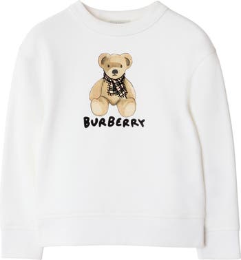 男の子向けプレゼント集結 Thomas Burberry Bear Nordstrom | Sweatshirt Cotton 小物