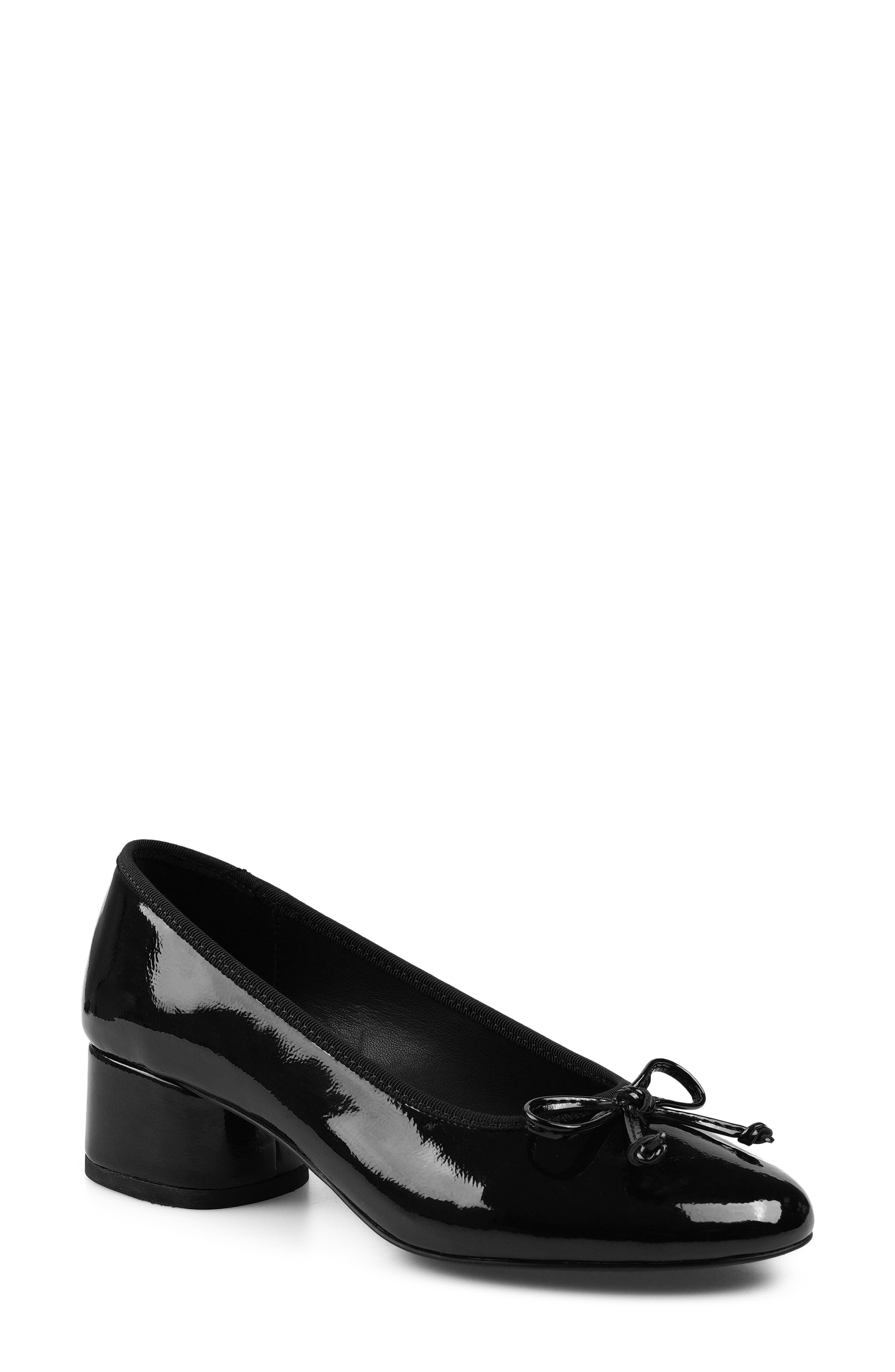 Candie's Savage Pump, Main, color, Black Faux