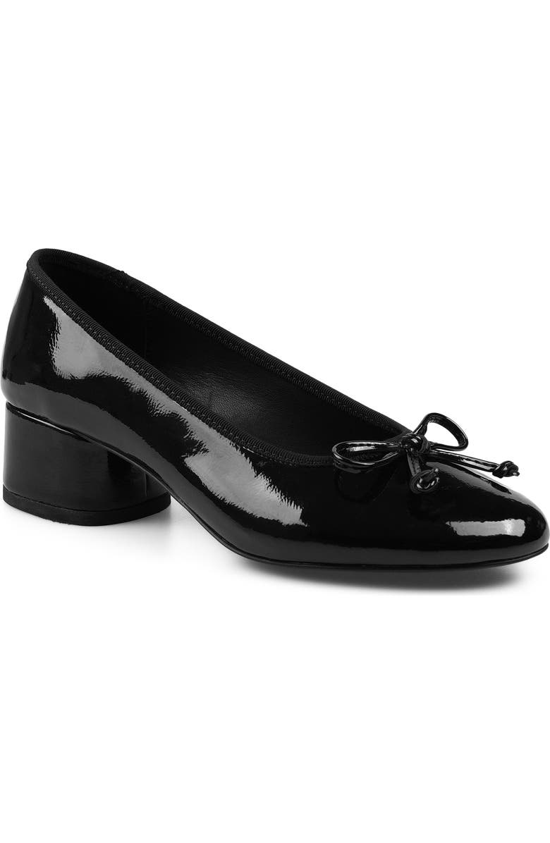 Candie's Savage Pump, Main, color, Black Faux